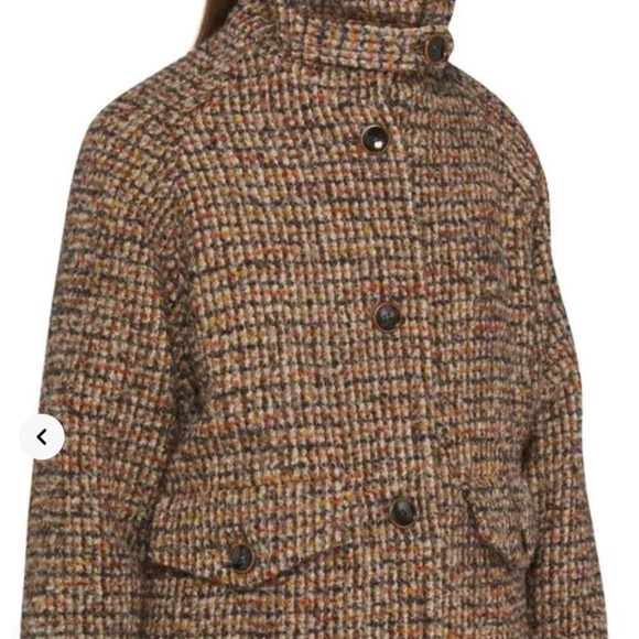 Sessun Tweed Coat - Picture 7 of 10